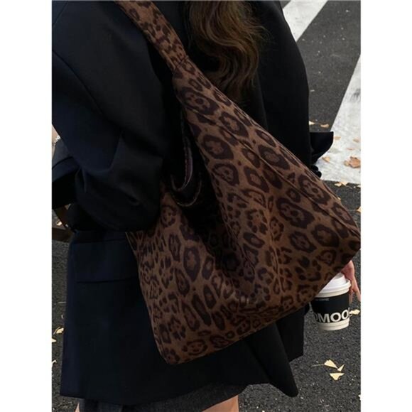 Leopard Print Handbag - Picture 7 of 9